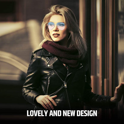 Women Aviation Polycarbonate UV 400 Sunglasses DailySale