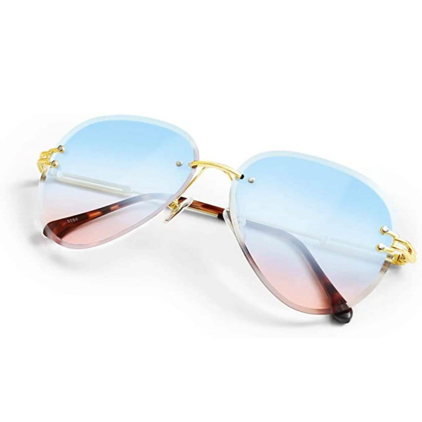 Women Aviation Sunglasses - Polycarbonate UV 400 Adjustable Legs DailySale