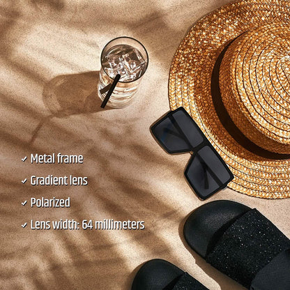 Women Big Frame Square Sunglasses DailySale