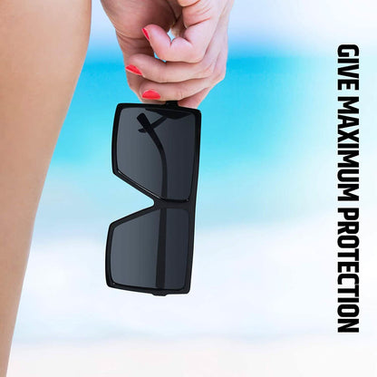 Women Big Frame Square Sunglasses DailySale