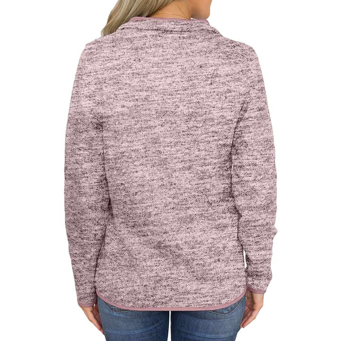 Women Casual Long Sleeve Stand Collar with Pockets DailySale