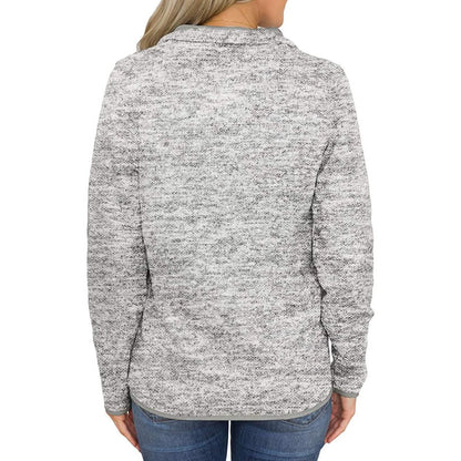 Women Casual Long Sleeve Stand Collar with Pockets DailySale