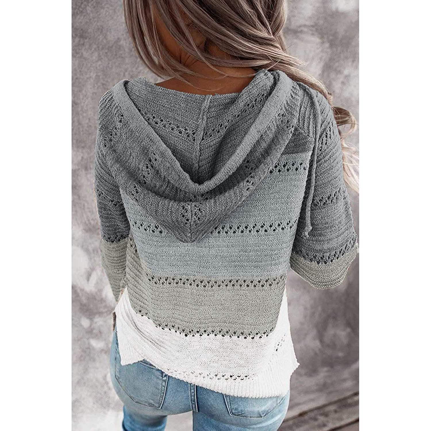 Women Casual Long Sleeve Zip Up Hooded Sweatshirt Hoodies DailySale