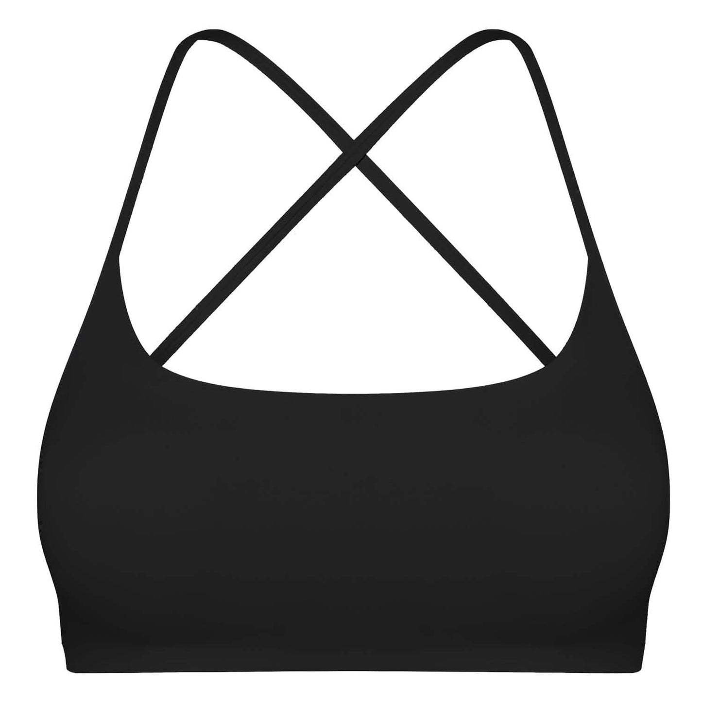 Women Cross Back Sport Bras Padded with Removable Pads Thin Straps DailySale