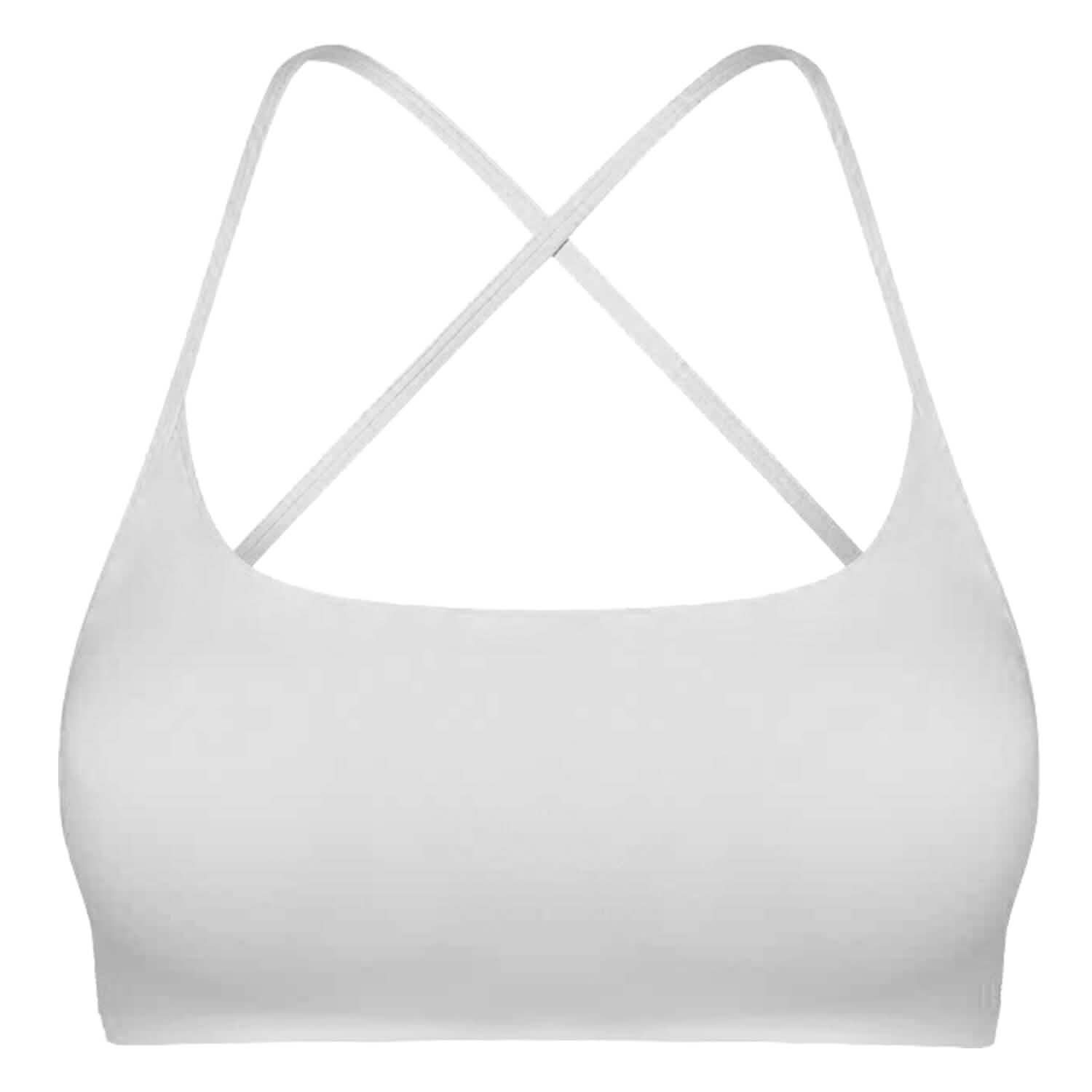 Women Cross Back Sport Bras Padded with Removable Pads Thin Straps DailySale