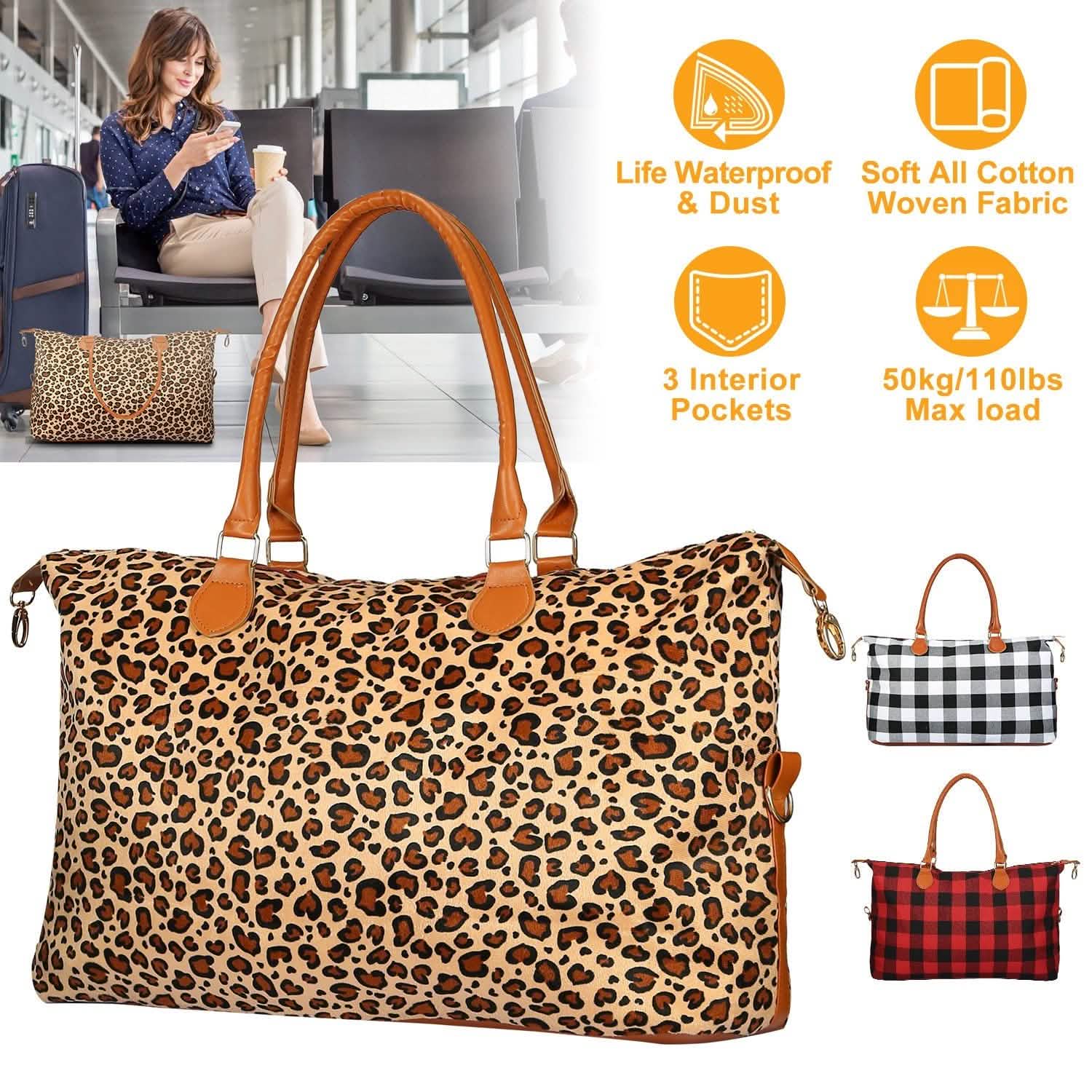 Women Duffle Bag Travel Luggage DailySale