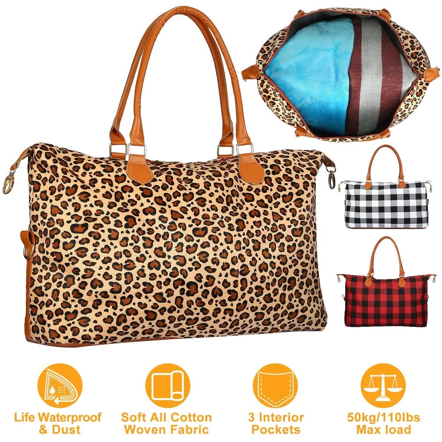 Women Duffle Bag Travel Luggage DailySale