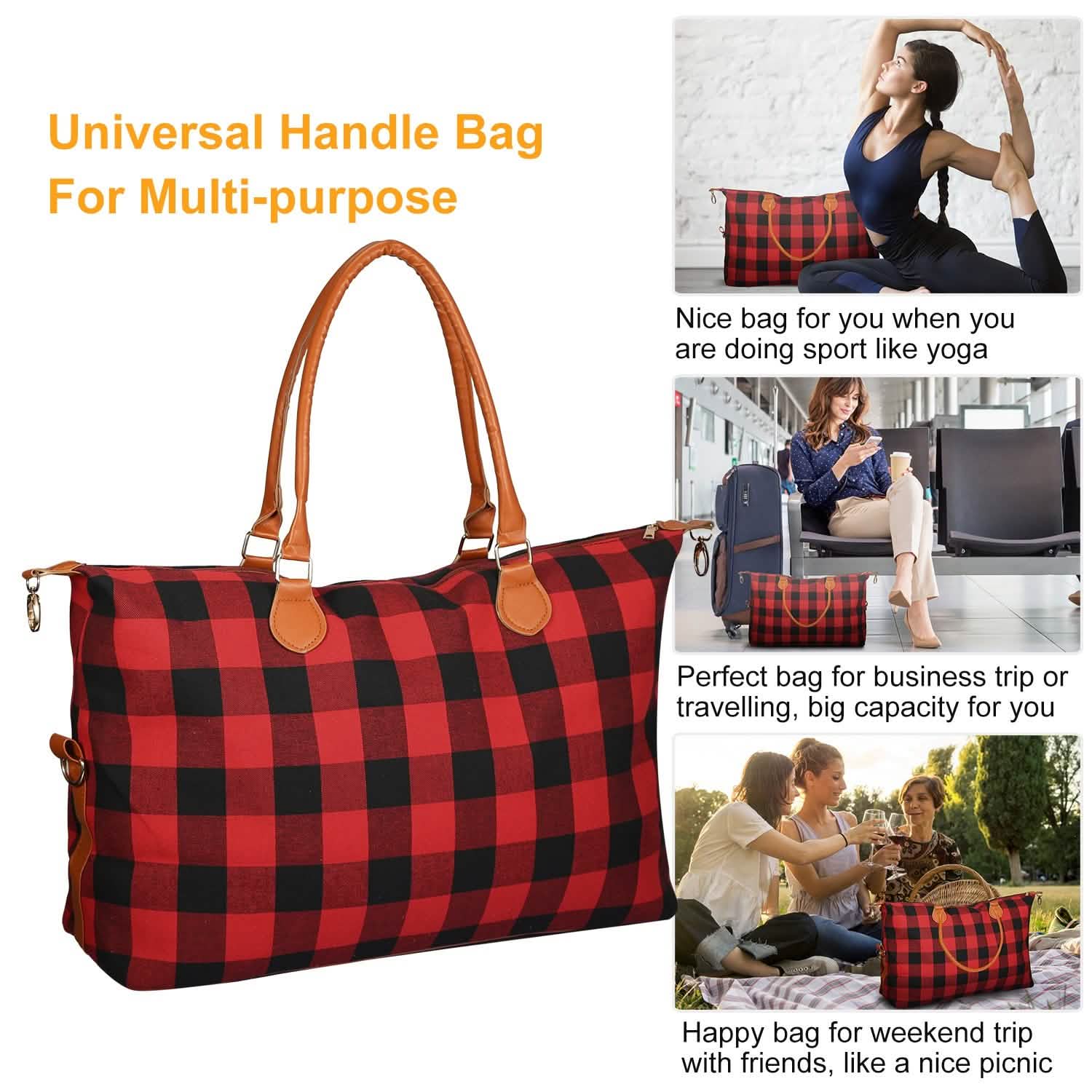 Women Duffle Bag Travel Luggage DailySale