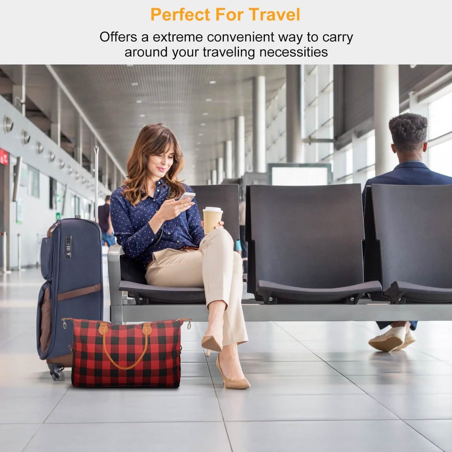 Women Duffle Bag Travel Luggage DailySale