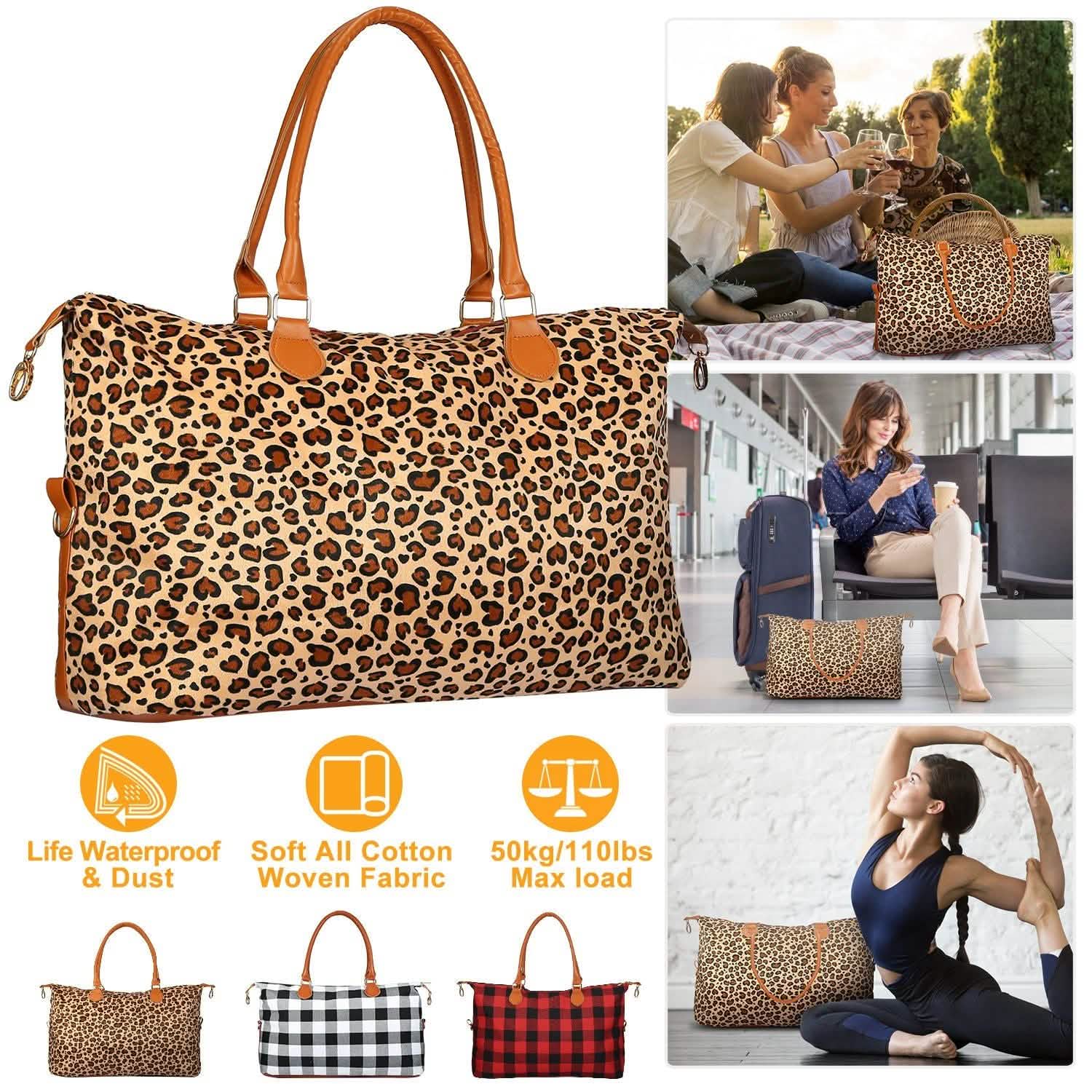 Women Duffle Bag Travel Luggage DailySale
