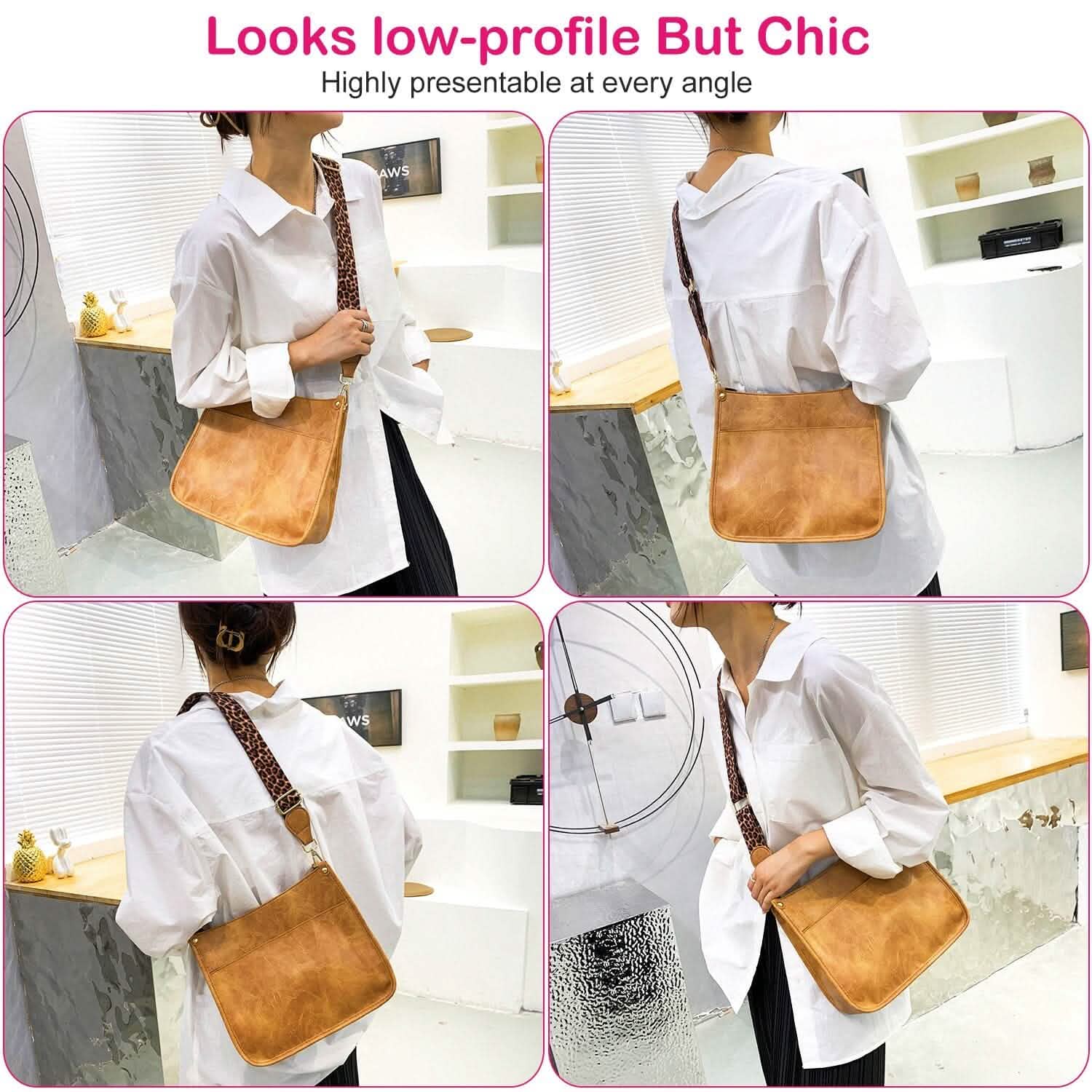 Women Fashion Leather Crossbody Bag DailySale