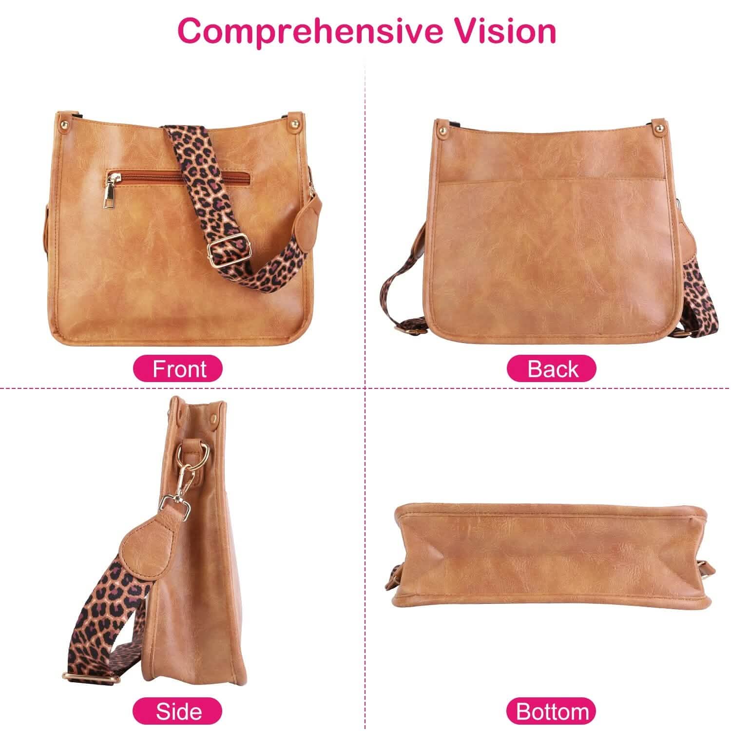 Women Fashion Leather Crossbody Bag DailySale