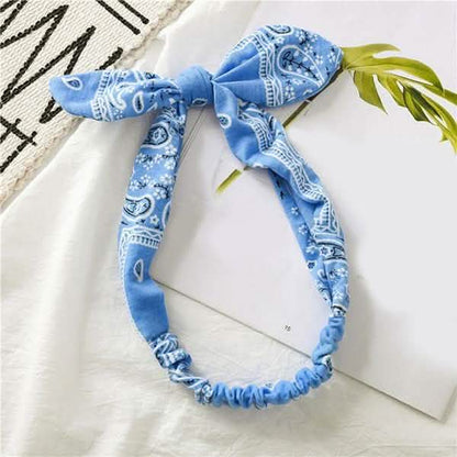 Women Fashion Sweet Retro Print Headbands DailySale