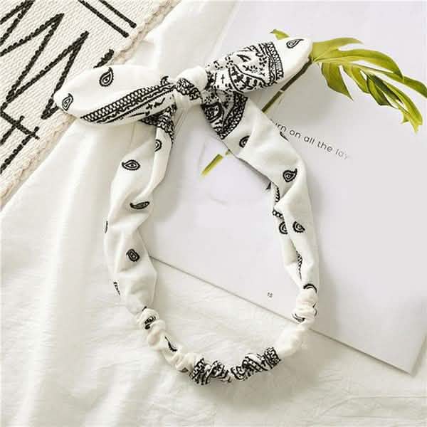 Women Fashion Sweet Retro Print Headbands DailySale