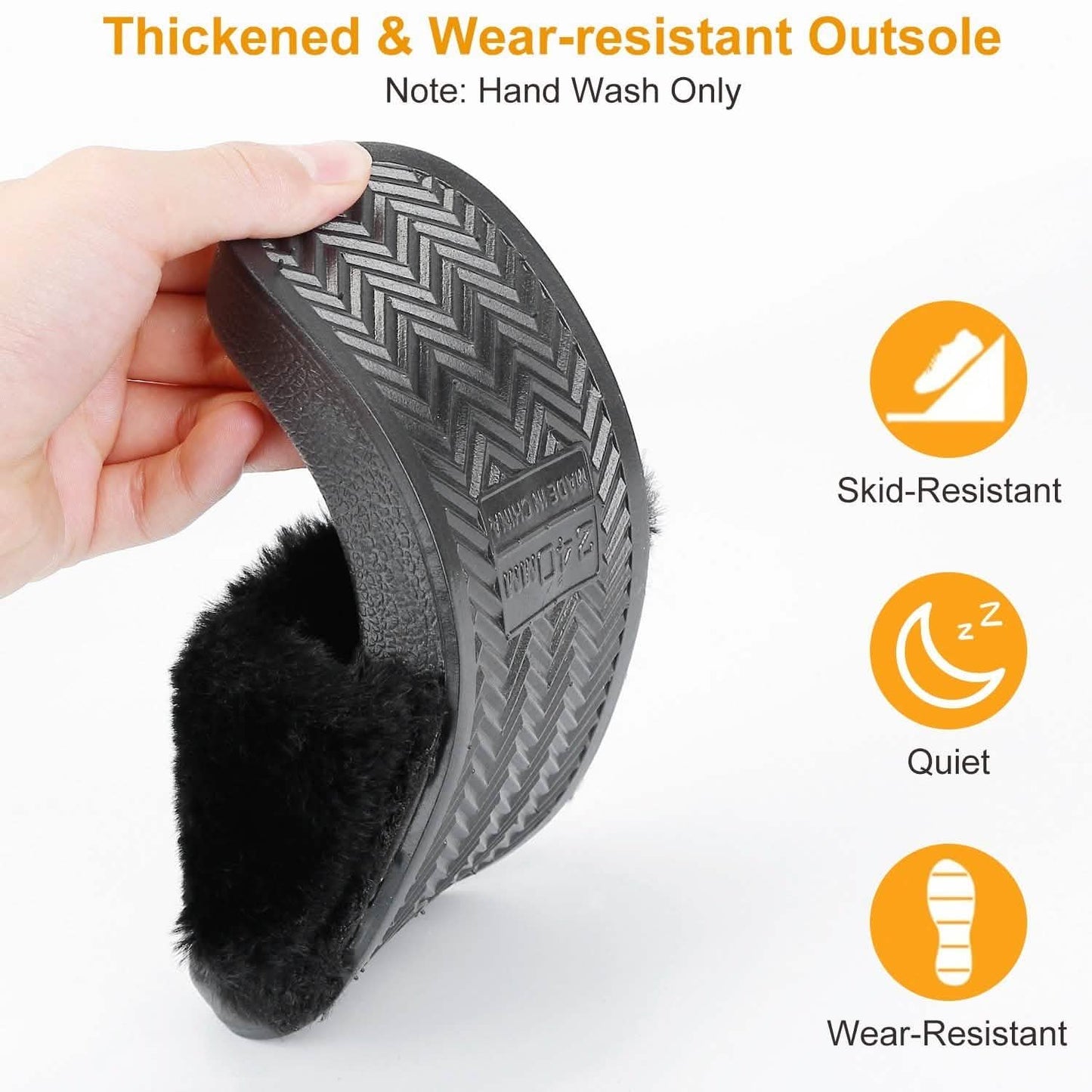 Women Faux Fur Slippers Open Toe DailySale
