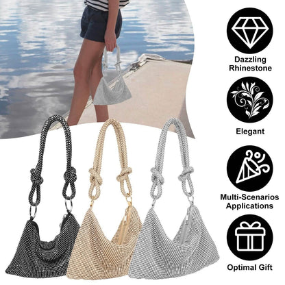 Women Glitter Evening Bags Shiny Rhinestone Handbag Purses DailySale