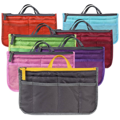 Women Lady Travel Insert Handbag Organizer Makeup Bags DailySale