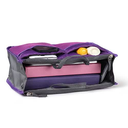 Women Lady Travel Insert Handbag Organizer Makeup Bags DailySale