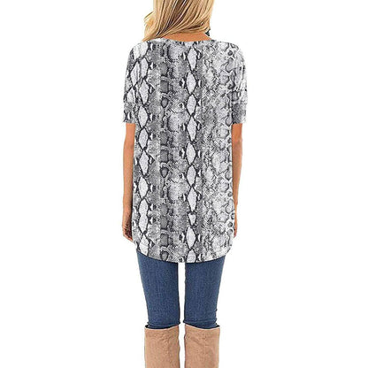 Women Long Sleeve Side Split Casual Loose Tunic Top DailySale