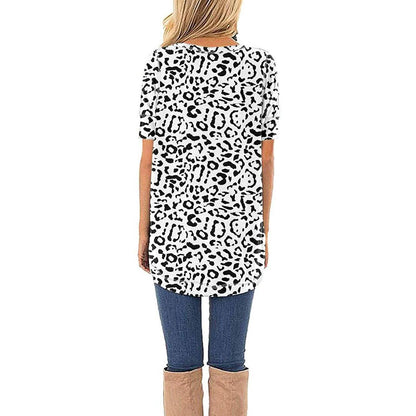 Women Long Sleeve Side Split Casual Loose Tunic Top DailySale