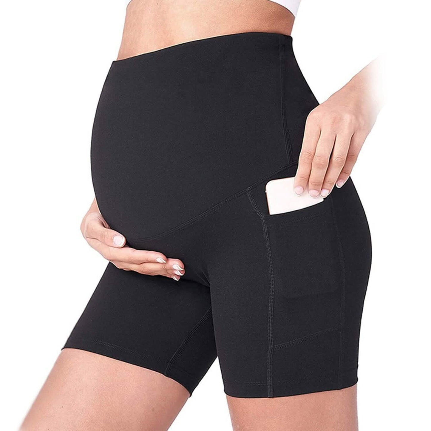 Women Maternity Seamless Shorts DailySale