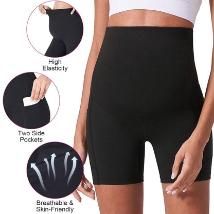 Women Maternity Seamless Shorts DailySale