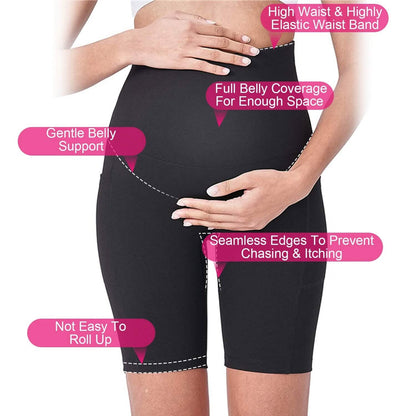 Women Maternity Seamless Shorts DailySale