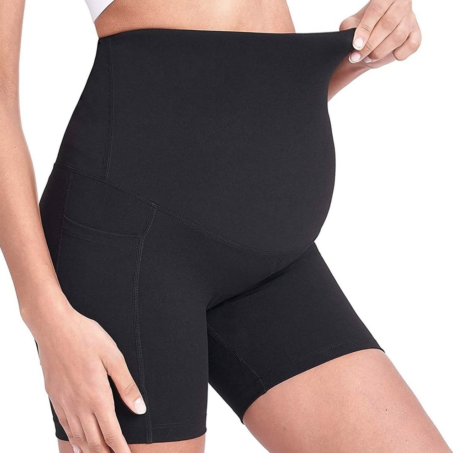 Women Maternity Seamless Shorts DailySale