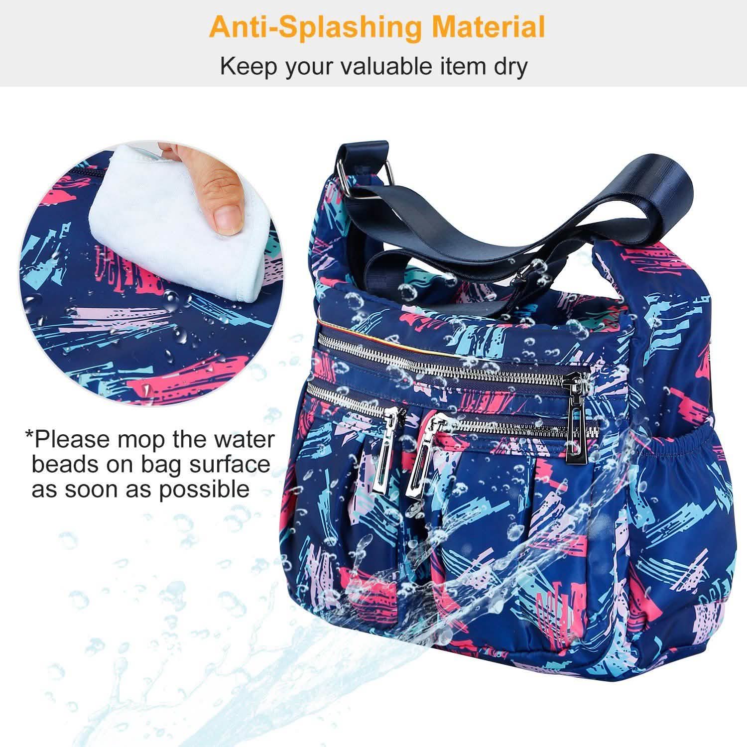 Women Multi-Pocket Shoulder Bag DailySale
