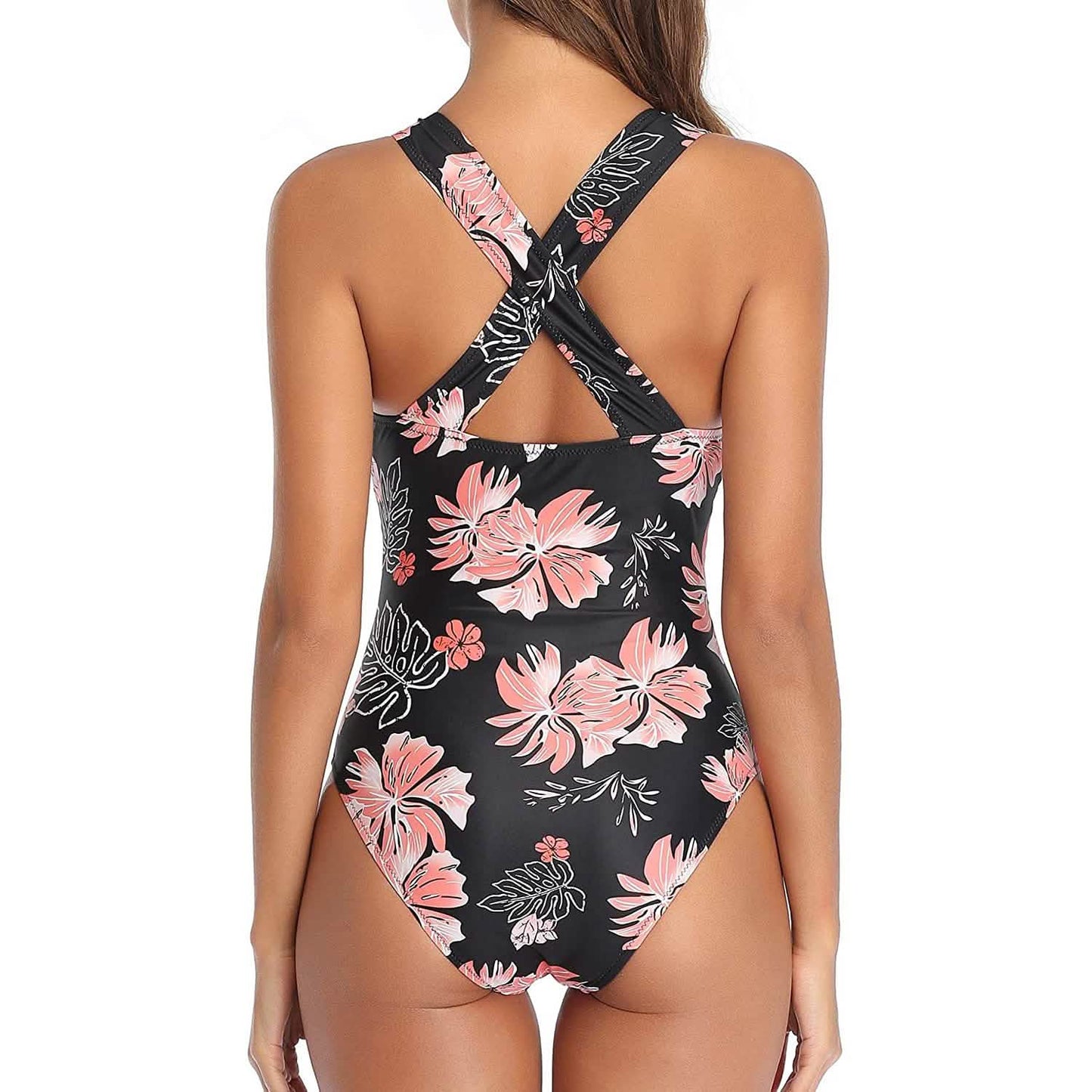 Women One Piece Plunge V Neck Monokini Sexy Hollow Out Swimsuit DailySale