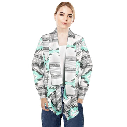 Women Open Front Long Sleeve Cardigan DailySale