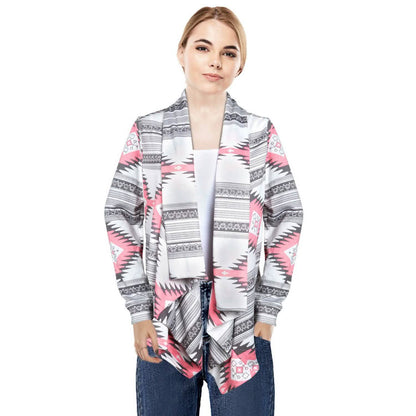 Women Open Front Long Sleeve Cardigan DailySale