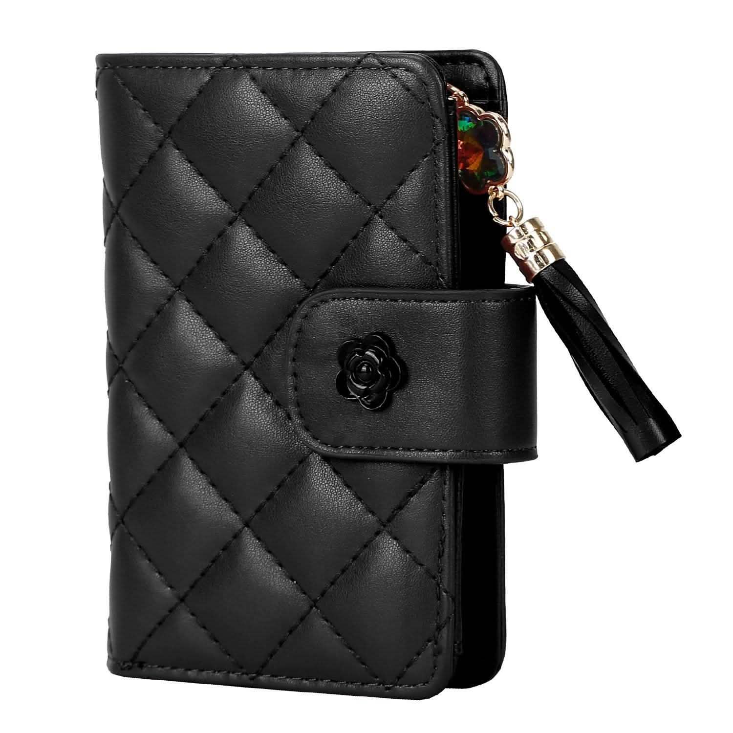 Women PU Leather Clutch Wallet DailySale