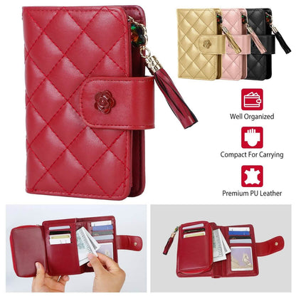 Women PU Leather Clutch Wallet DailySale