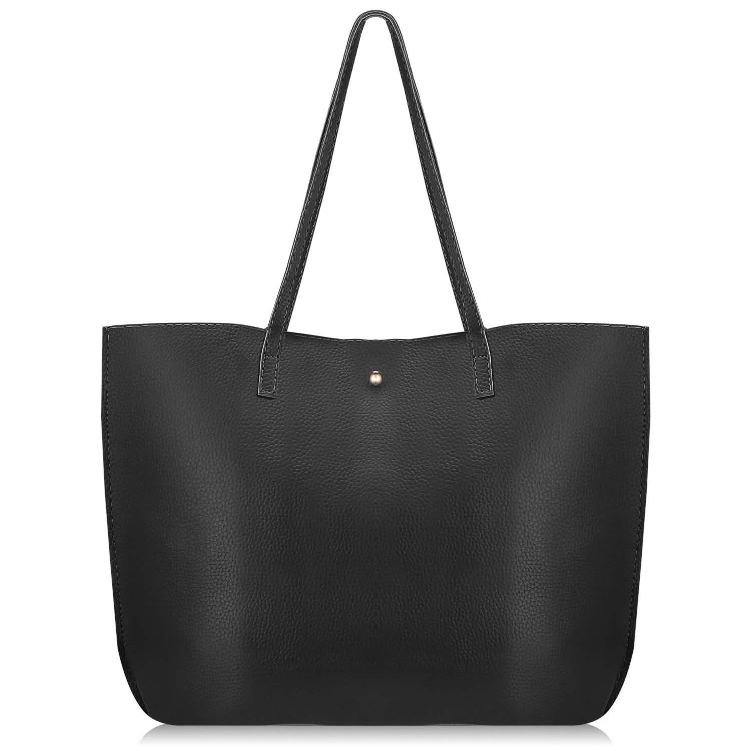 Women PU Leather Tote Bag DailySale