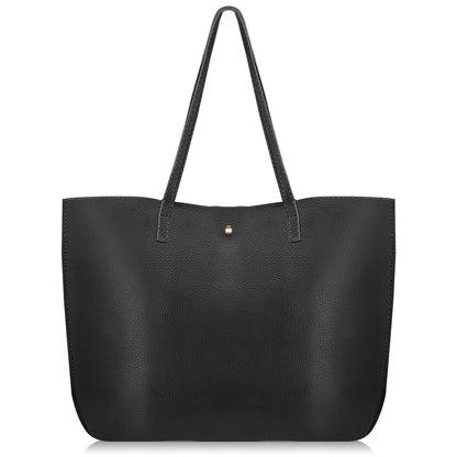 Women PU Leather Tote Bag DailySale