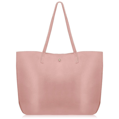 Women PU Leather Tote Bag DailySale