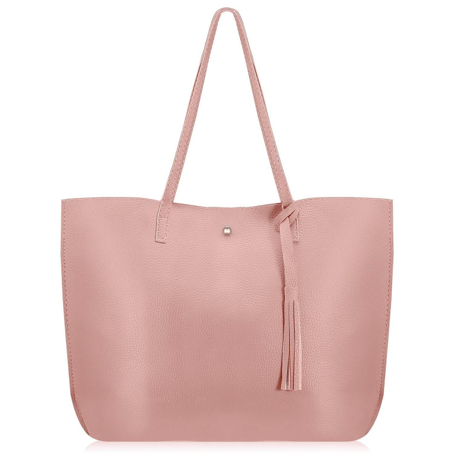 Women PU Leather Tote Bag DailySale