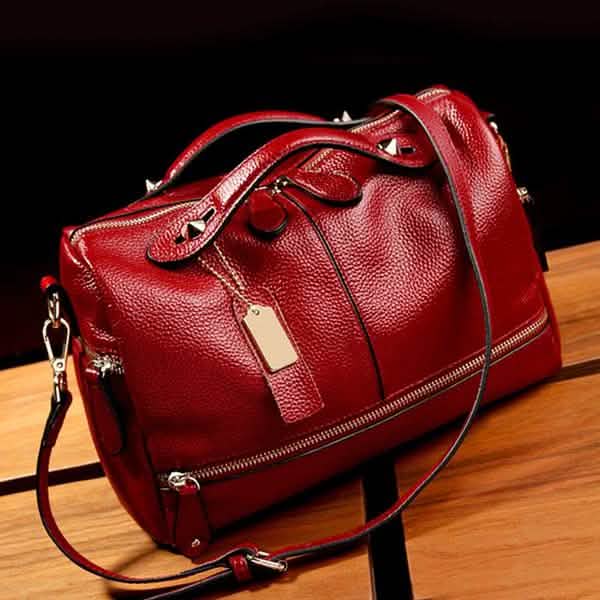 Women PU Leather Tote Handbag Pillow Shoulder Crossbody Satchel Bag DailySale