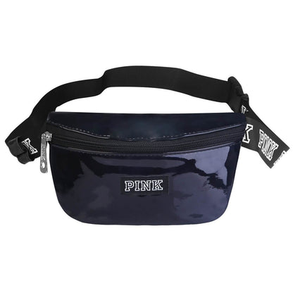 Women Shiny Leather Waist Pack Bag DailySale