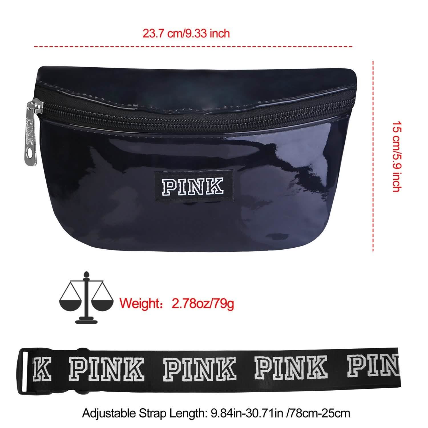 Women Shiny Leather Waist Pack Bag DailySale