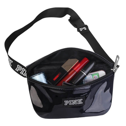 Women Shiny Leather Waist Pack Bag DailySale
