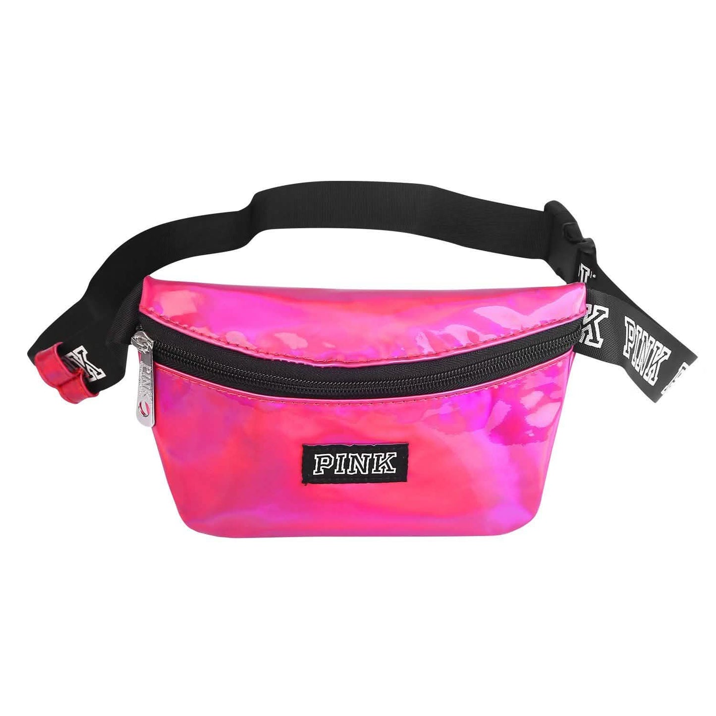 Women Shiny Leather Waist Pack Bag DailySale