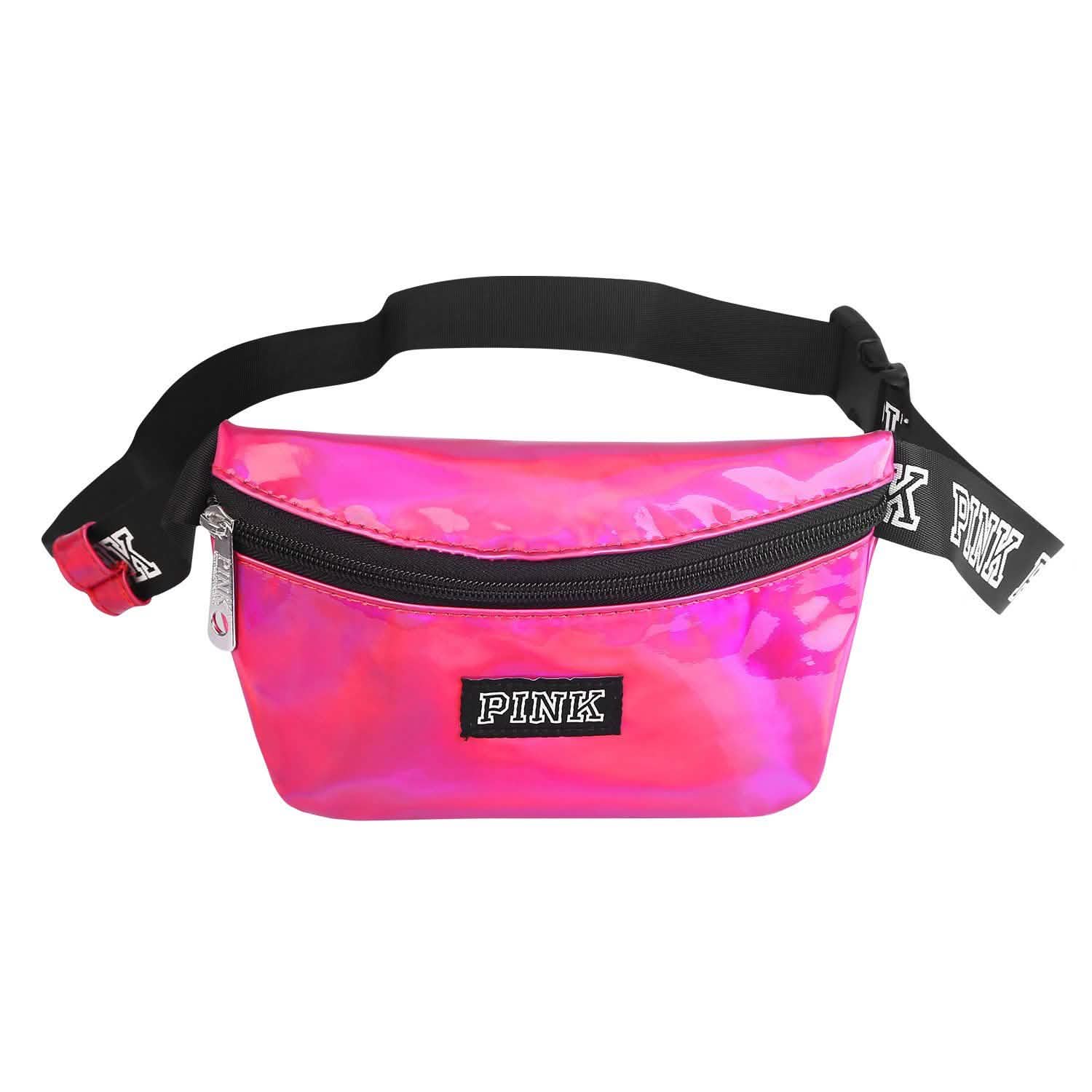 Women Shiny Leather Waist Pack Bag DailySale