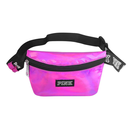 Women Shiny Leather Waist Pack Bag DailySale