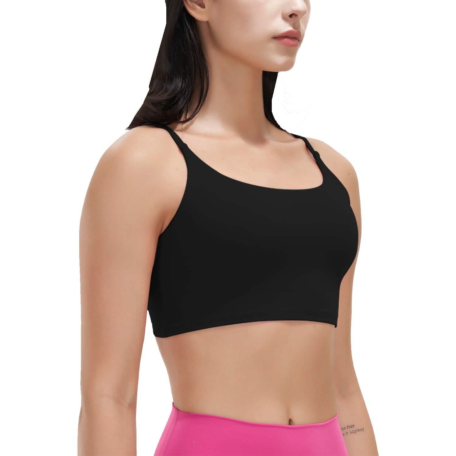 Women Strap Sport Bras Padded Strappy Tank Tops DailySale