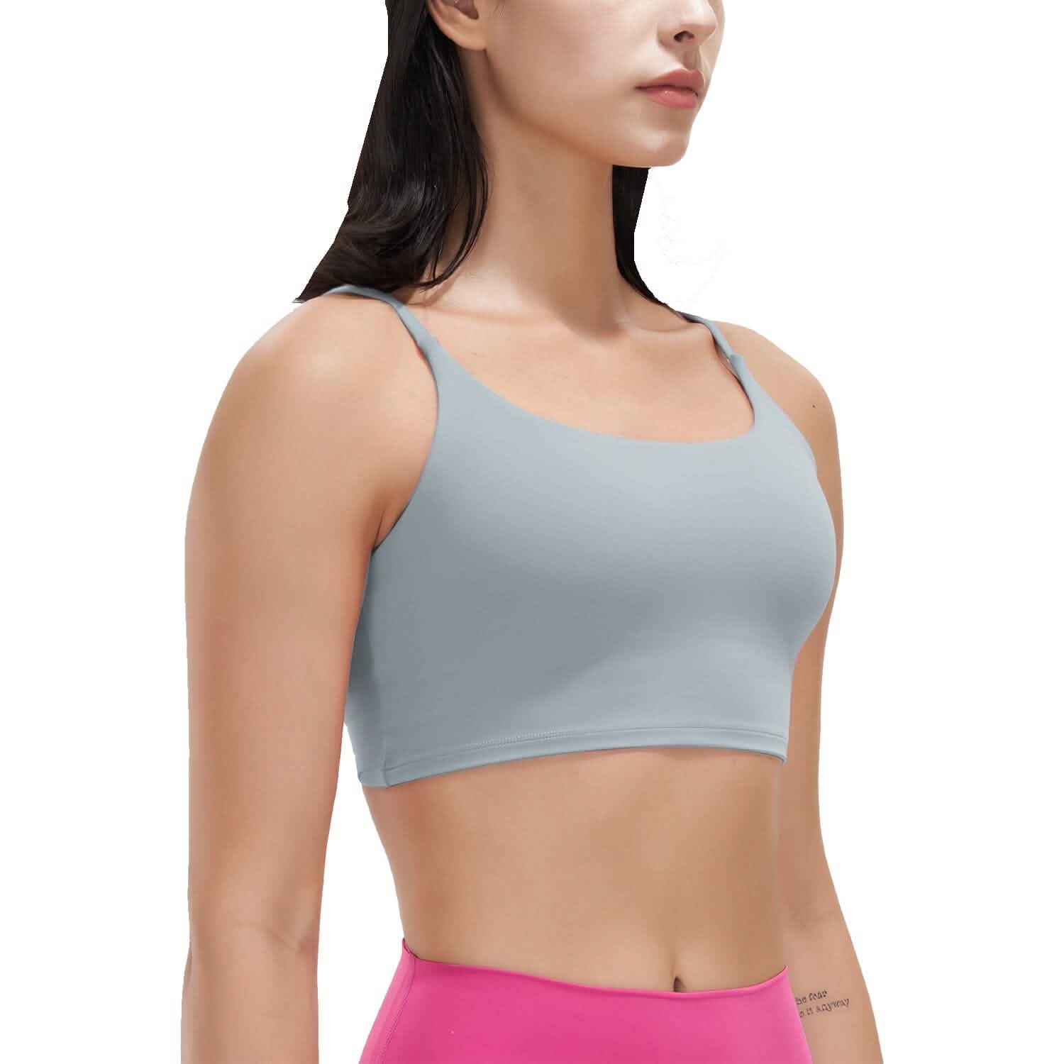 Women Strap Sport Bras Padded Strappy Tank Tops DailySale