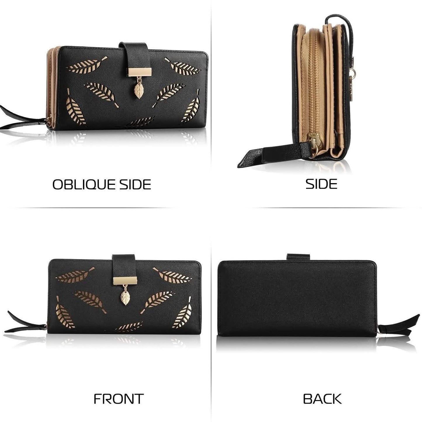 Women Wallet PU Leather Lady Long Purse DailySale