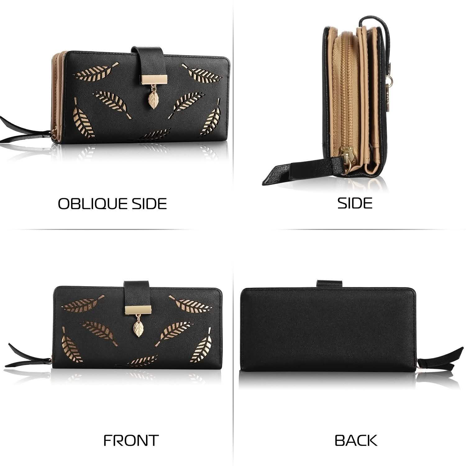 Women Wallet PU Leather Lady Long Purse DailySale