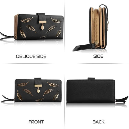 Women Wallet PU Leather Lady Long Purse DailySale